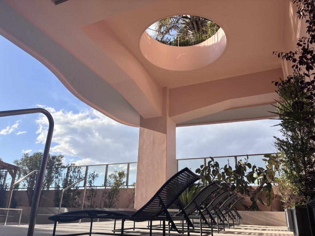 舞浜ユーラシア＿女性側外気浴スペース