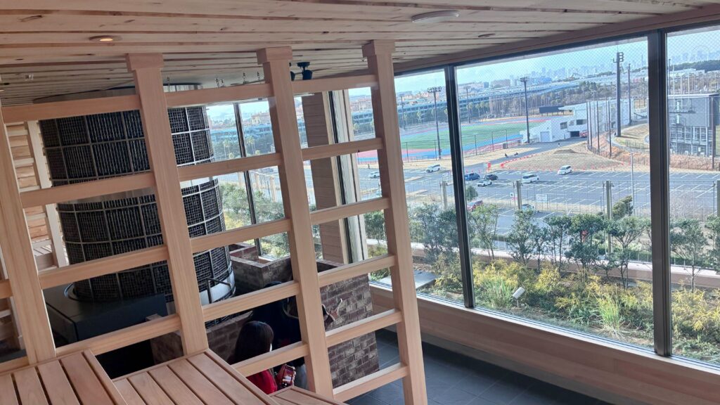 舞浜ユーラシア＿グランビューサウナからの眺め